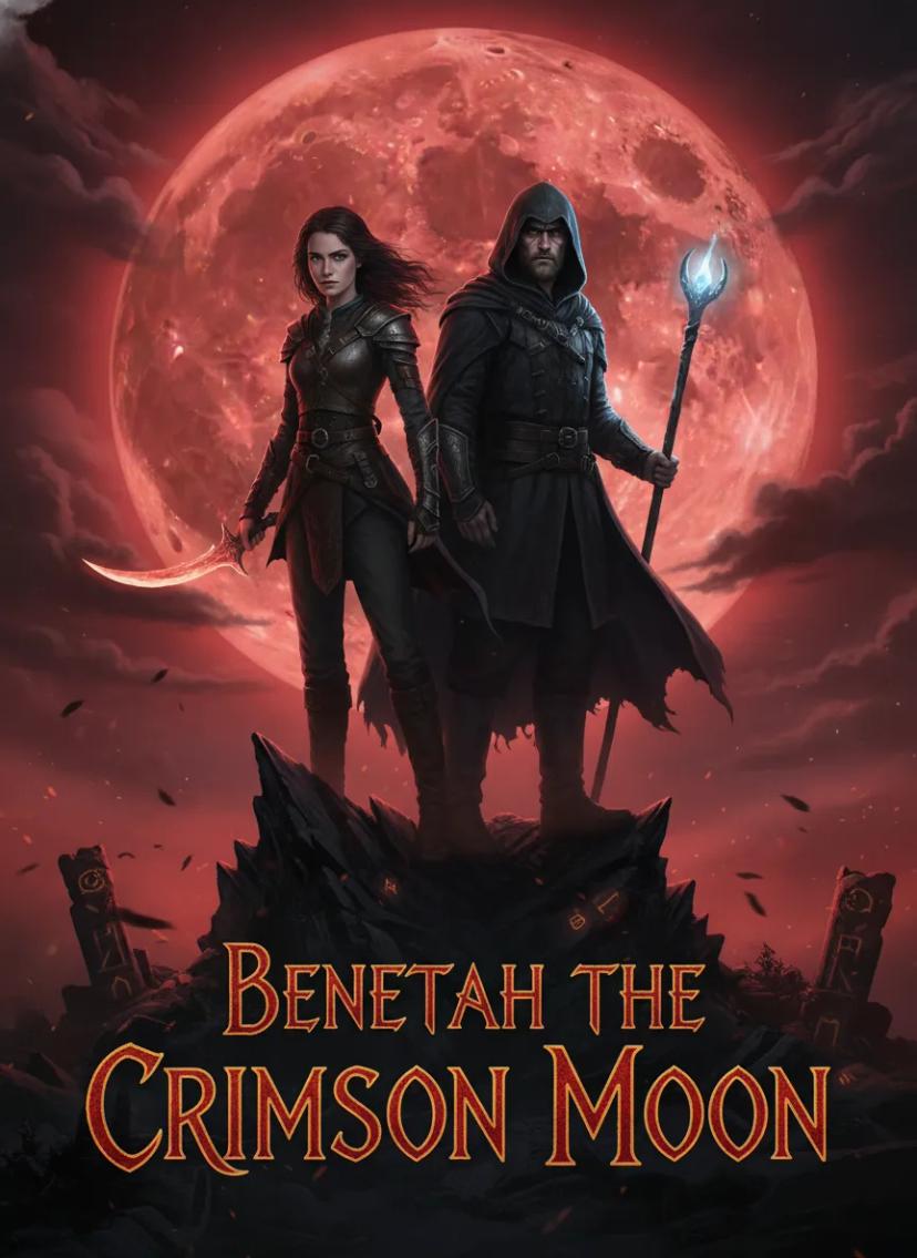 Benetah the crimson moon