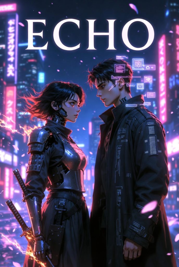 Image of the word "echo" displayed prominently, emphasizing its significance in sound and reflection concepts.